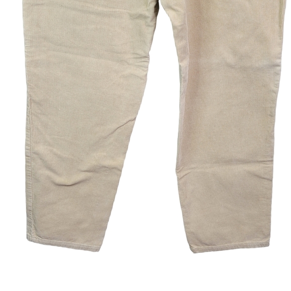 Lee Dungarees Loose Straight Leg Light Tan Corduroy Pants Men's 36x34 - Picture 11 of 13